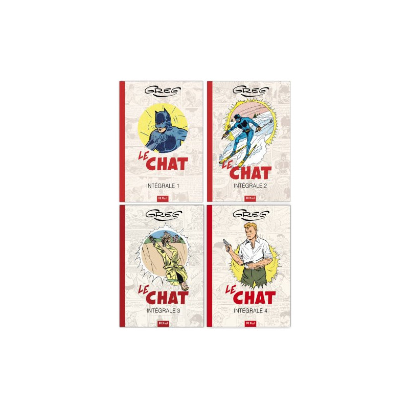 Intégrale Le Chat 1-2-3-4