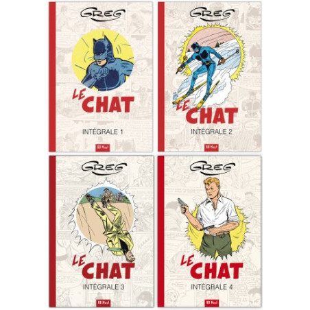 Intégrale Le Chat 1-2-3-4