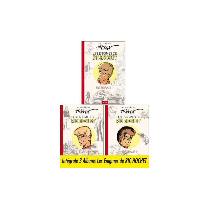 Intégrale 3 albums Les énigmes de Ric Hochet