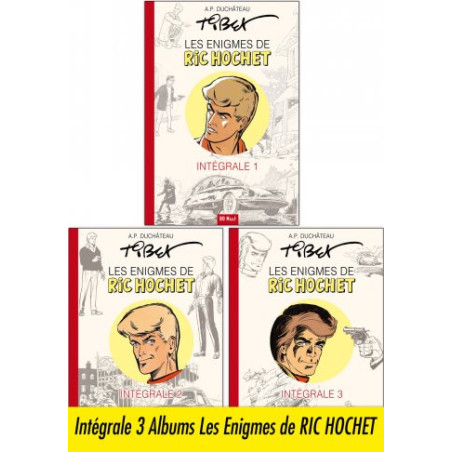 Intégrale 3 albums Les énigmes de Ric Hochet