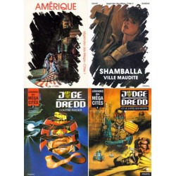 4 albums Légendes des Méga-Cités