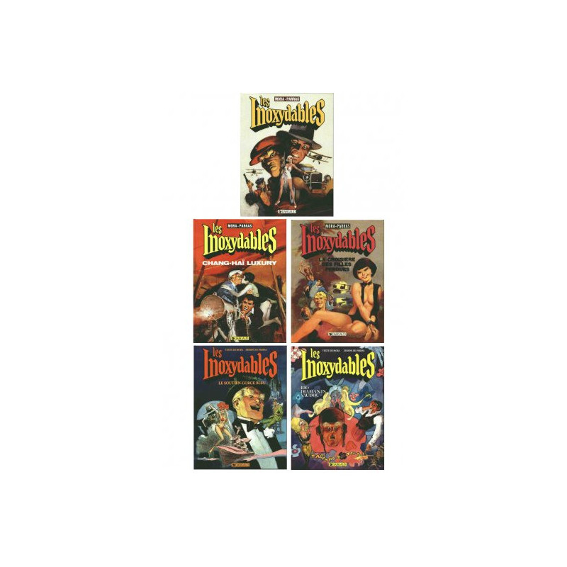 Collection 5 albums Les Inoxydables