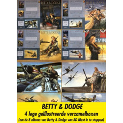 Betty & Dodge 4 lege verzamelboxen