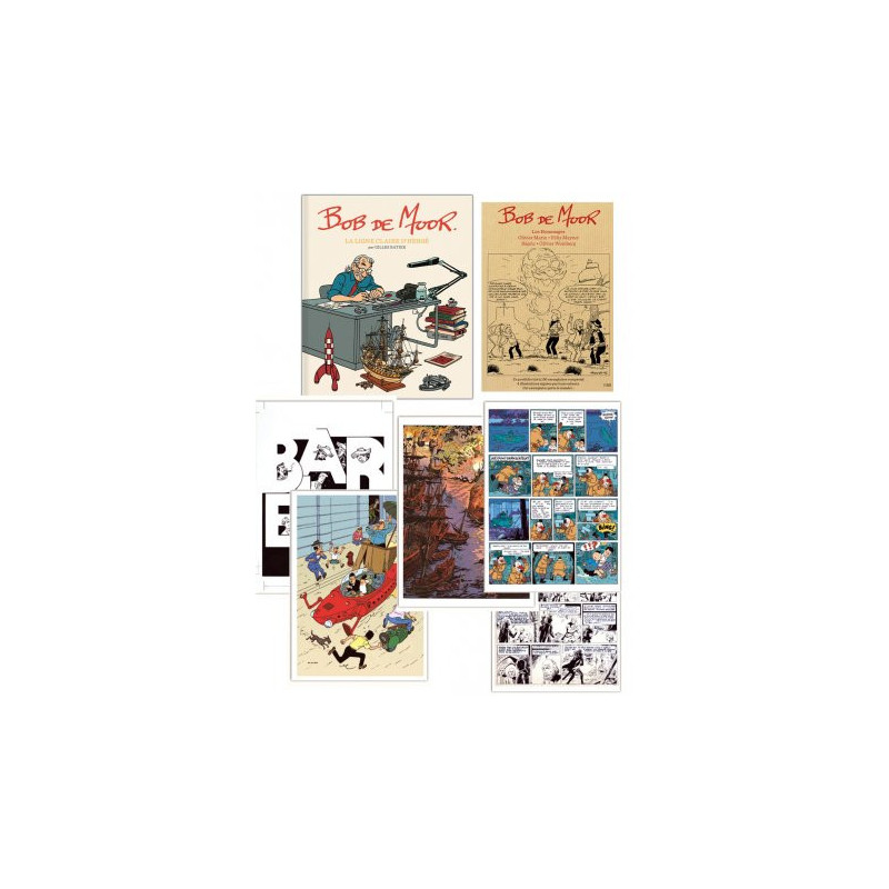 Bob De Moor • La Ligne Claire d'Hergé + Hommages + Fac-Similés
