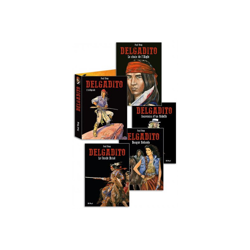 Coffret  Delgadito + tomes 1, 2, 3 & 4