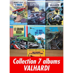 Collection 7 albums JEAN VALHARDI