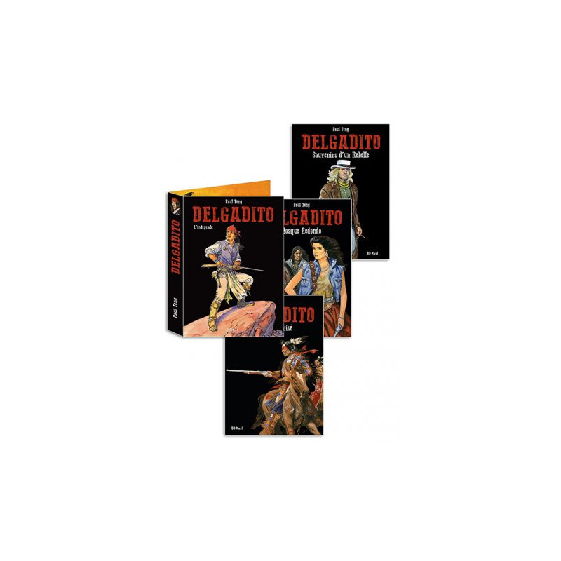 Coffret  Delgadito + tomes 2, 3 & 4