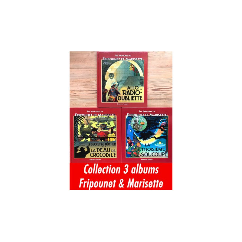 Collection 3 albums Fripounet & Marisette