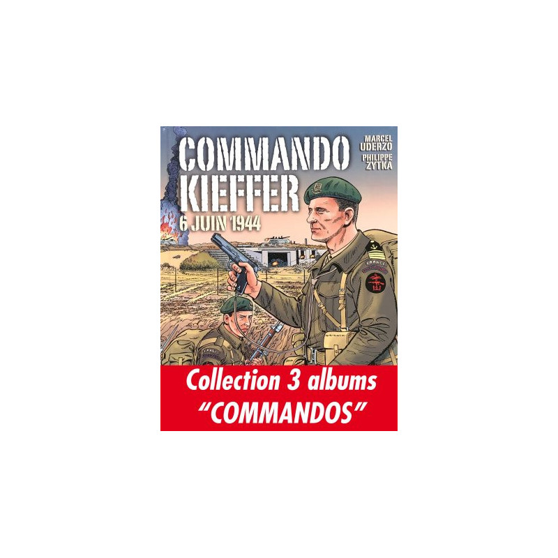 Collection 3 albums COMMANDOS