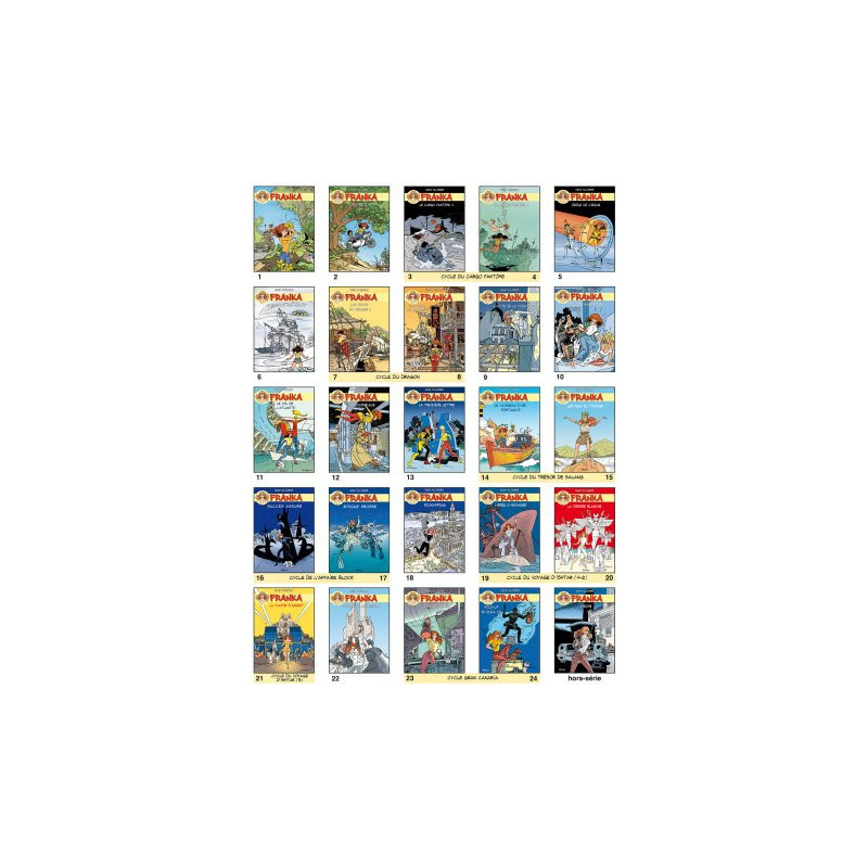 Collection 25 albums FRANKA