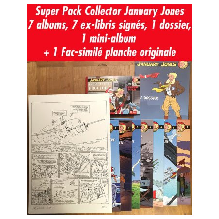 Super Pack Collector tomes 1 à 7 + Fac-Similé