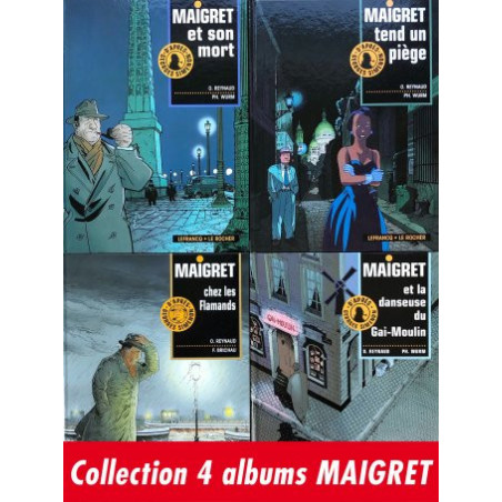 Collection 4 albums Maigret
