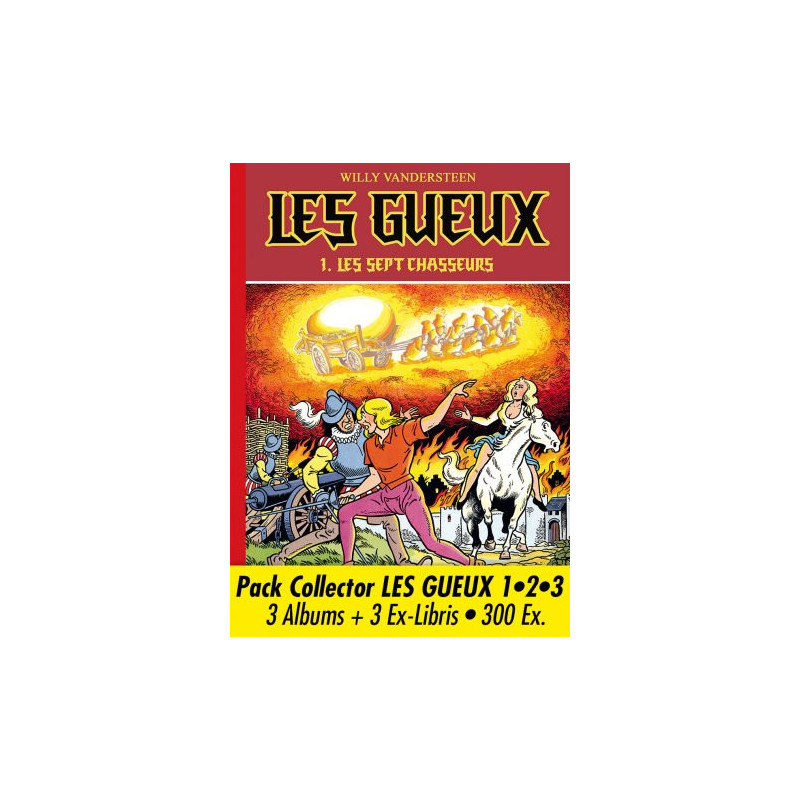 Pack Collector LES GUEUX 1-2-3