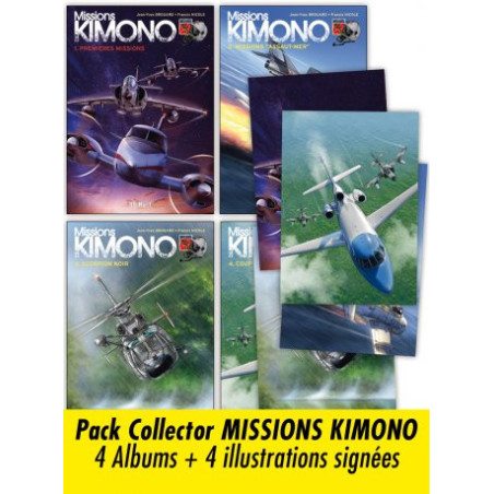 Pack Collector Missions Kimono + 4 Illustrations