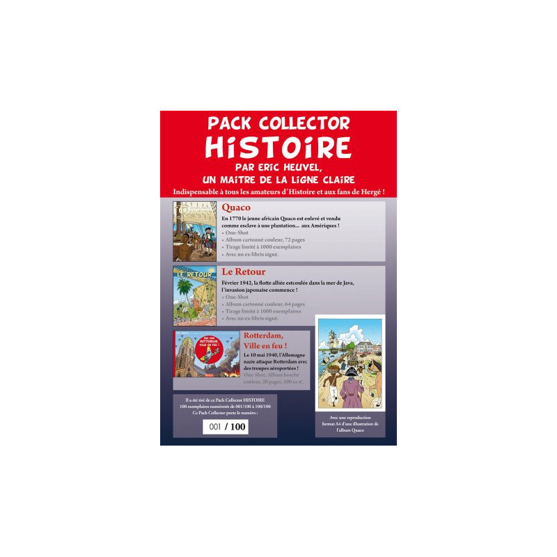 Pack Collector Histoire