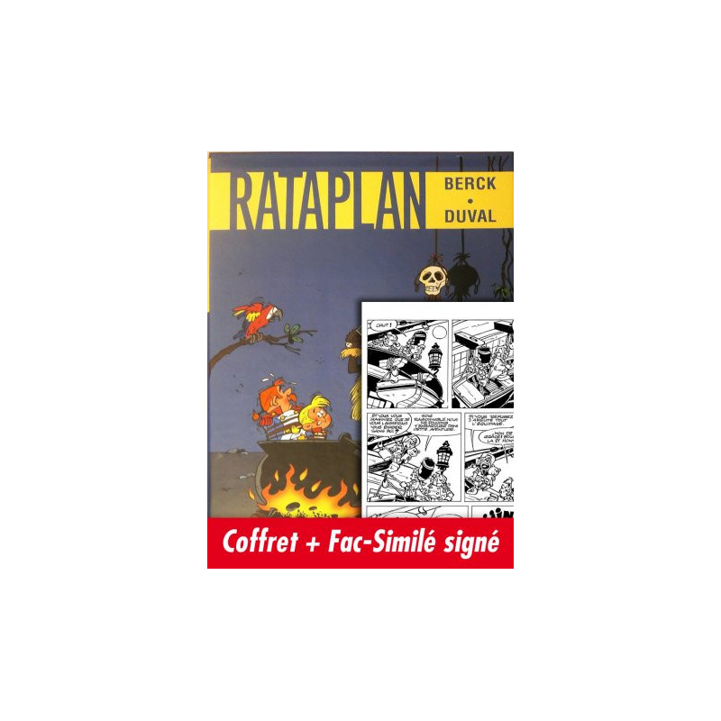 Coffret Collector Rataplan + Fac Similé signé Berck