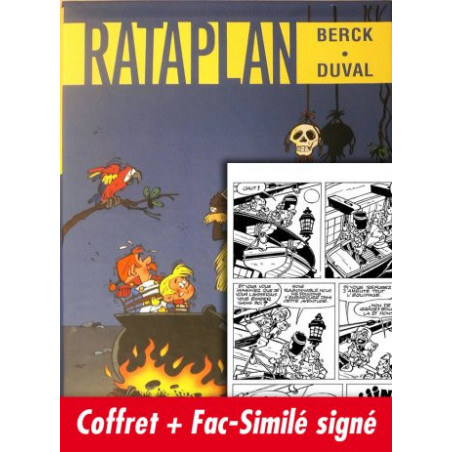 Coffret Collector Rataplan + Fac Similé signé Berck
