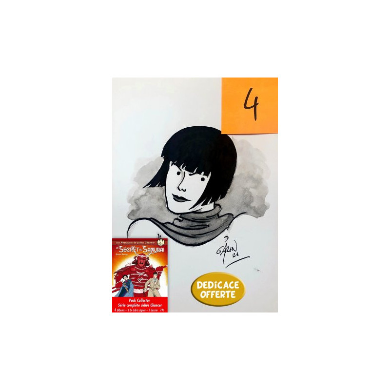 Pack Collector 4 albums Julius Chancer dedicace 4