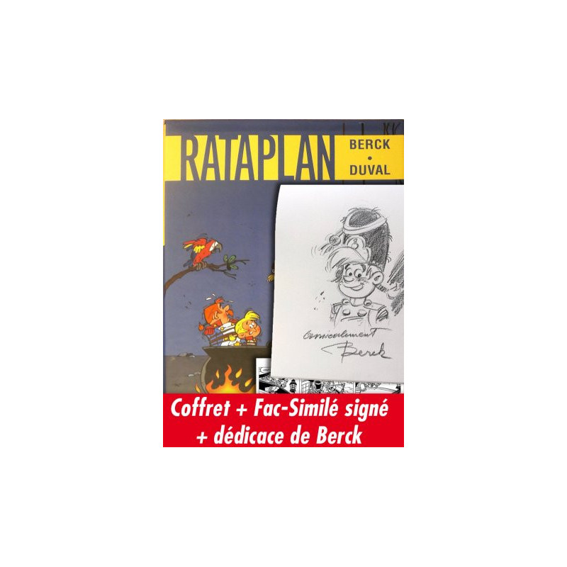 Coffret Collector Rataplan + Fac-Similé + Dédicace de Berck