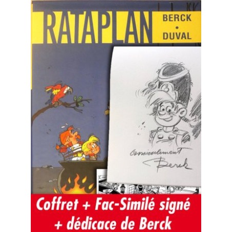 Coffret Collector Rataplan + Fac-Similé + Dédicace de Berck