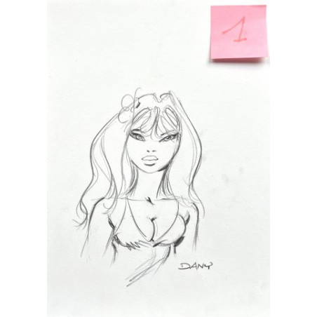 Collector - Les Inédits de Dany + 3 Portfolios + Dedicace 1