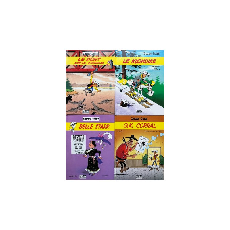 4 Albums Lucky Luke