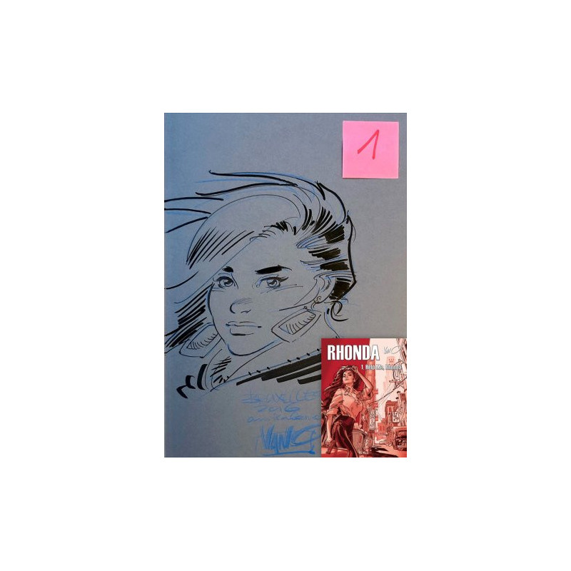 Collection 3 Tirages de Luxe Rhonda dedicace 1