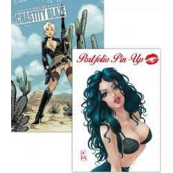 Chastity Blaze Luxe + Portfolio Pin-Up