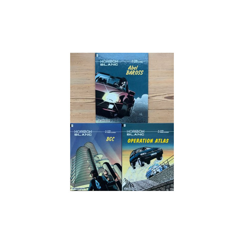Horizon Blanc tomes 1, 2, 3