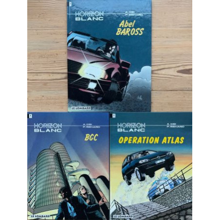 Horizon Blanc tomes 1, 2, 3