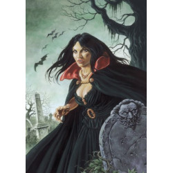 La Vampire (Tirage sur toile)
