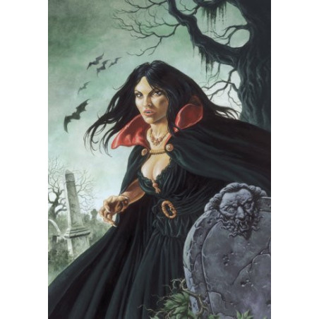 La Vampire (Tirage sur toile)