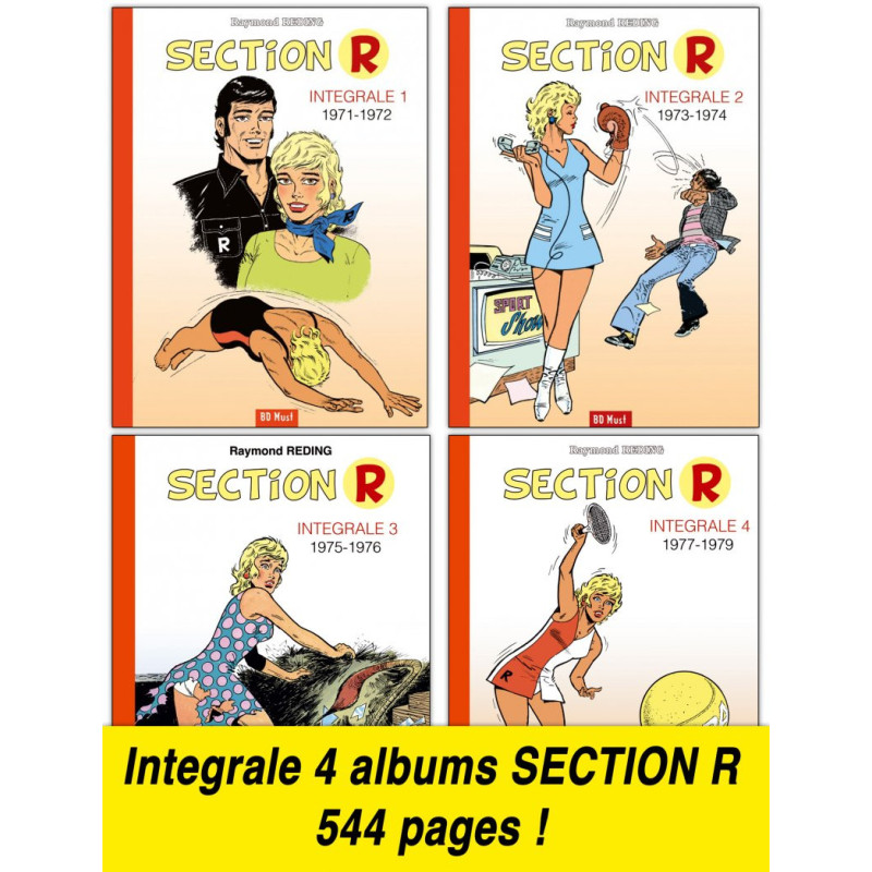 Intégrale 4 albums Section R