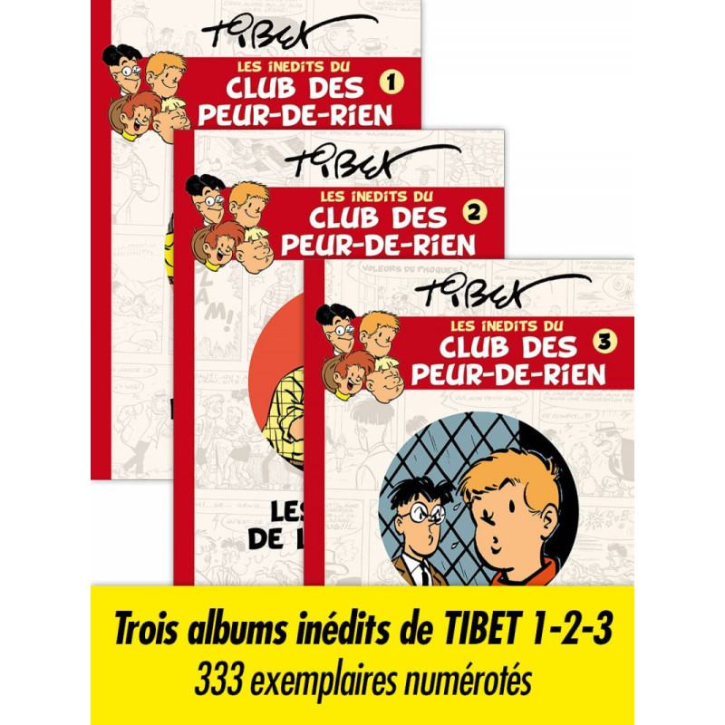 Les inédits du Club des Peur-de-rien 1-2-3