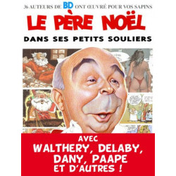 Le père Noël dans ses petits souliers