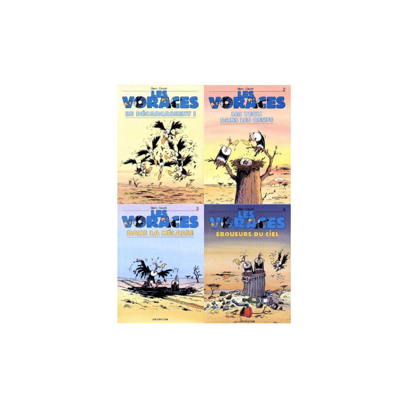 Collection 4 Albums Les Voraces
