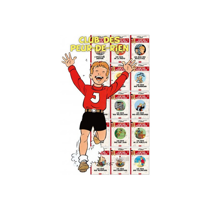 15 albums Les inédits du Club des Peur-de-rien