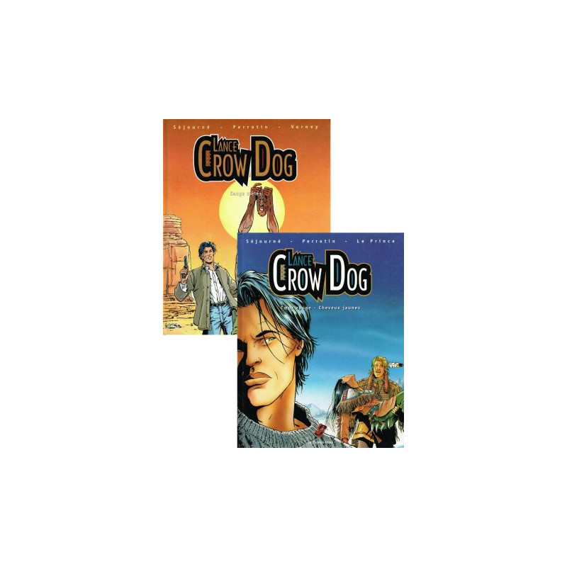 2 albums Lance Crow Dog T1 et T2