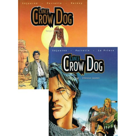 2 albums Lance Crow Dog T1 et T2
