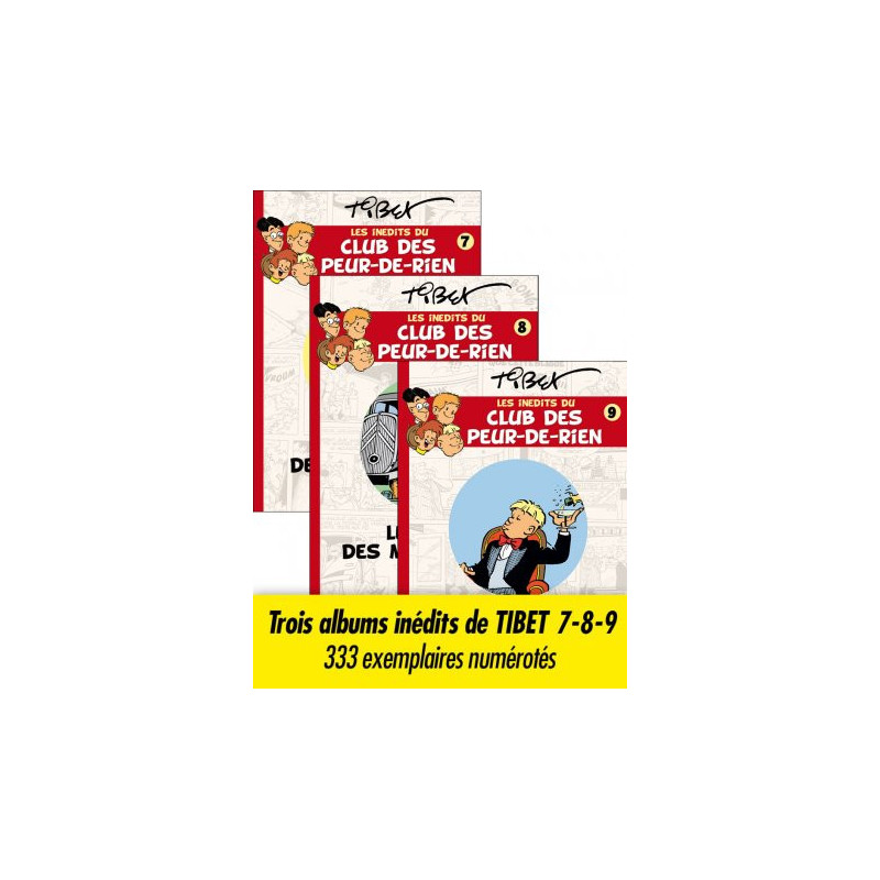 Les inédits du Club des Peur-de-rien 7-8-9