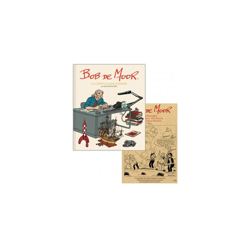Bob De Moor • La Ligne Claire d'Hergé + Hommages