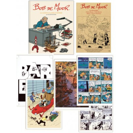 Bob De Moor • La Ligne Claire d'Hergé + Hommages + Fac-Similés