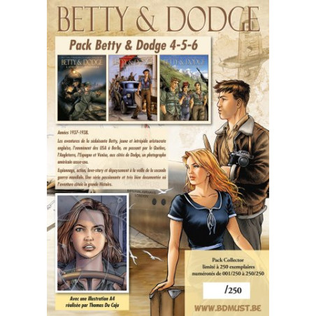 Pack Collector tomes Betty & Dodge 4,5,6
