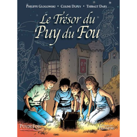 Collection 3 albums Le Trésor du Puy du Fou