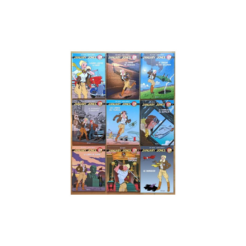 Super Pack Collector tomes 1 à 8 January Jones