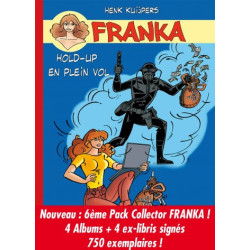 Pack Collector 6ème série Franka (Tomes 7-8-9-24)