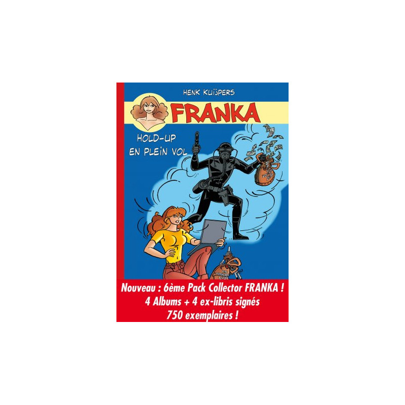 Pack Collector 6ème série Franka (Tomes 7-8-9-24)