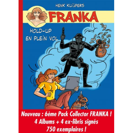 Pack Collector 6ème série Franka (Tomes 7-8-9-24)