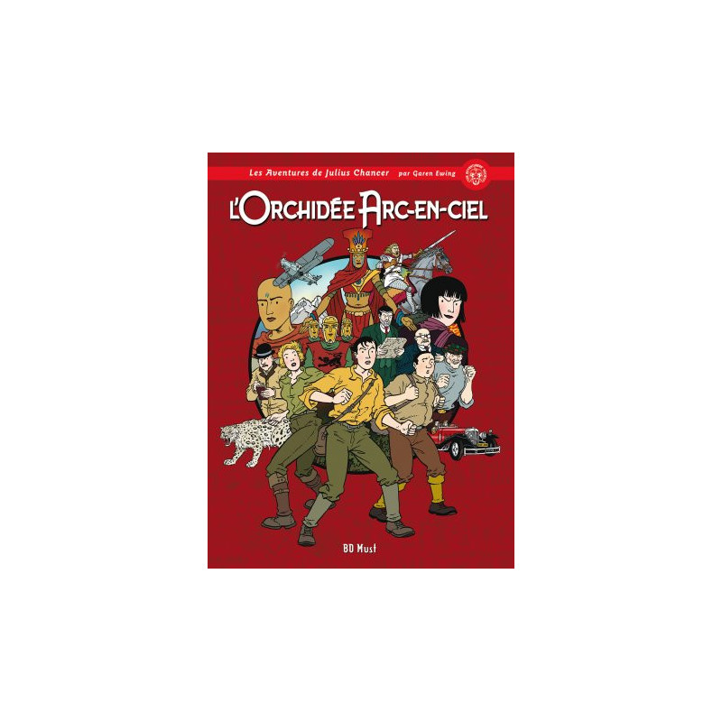 Coffret 3 albums Orchidée Arc-en-Ciel