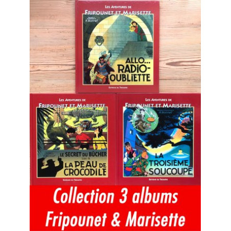 Collection 3 albums Fripounet & Marisette